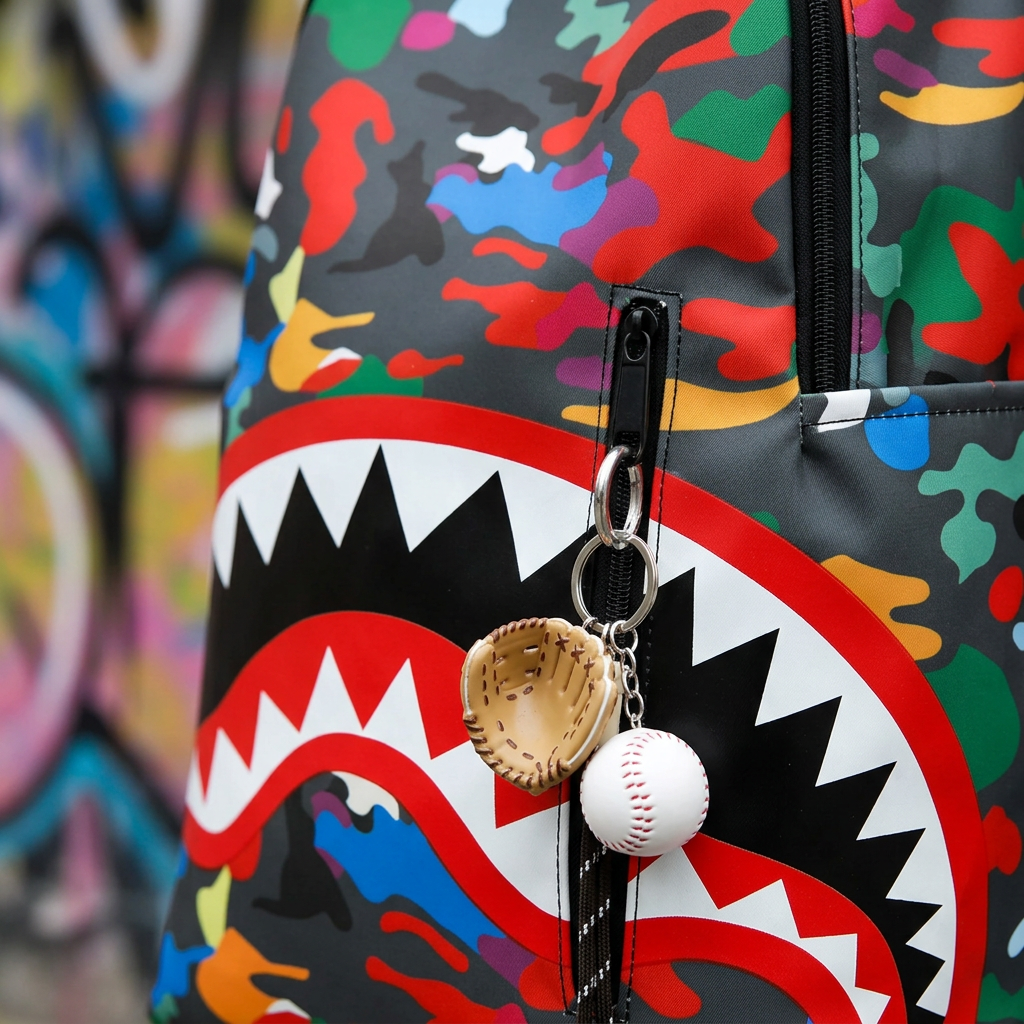 Zaino Shark Camo Multicolore