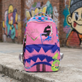 Zaino Graffiti Pop Rosa